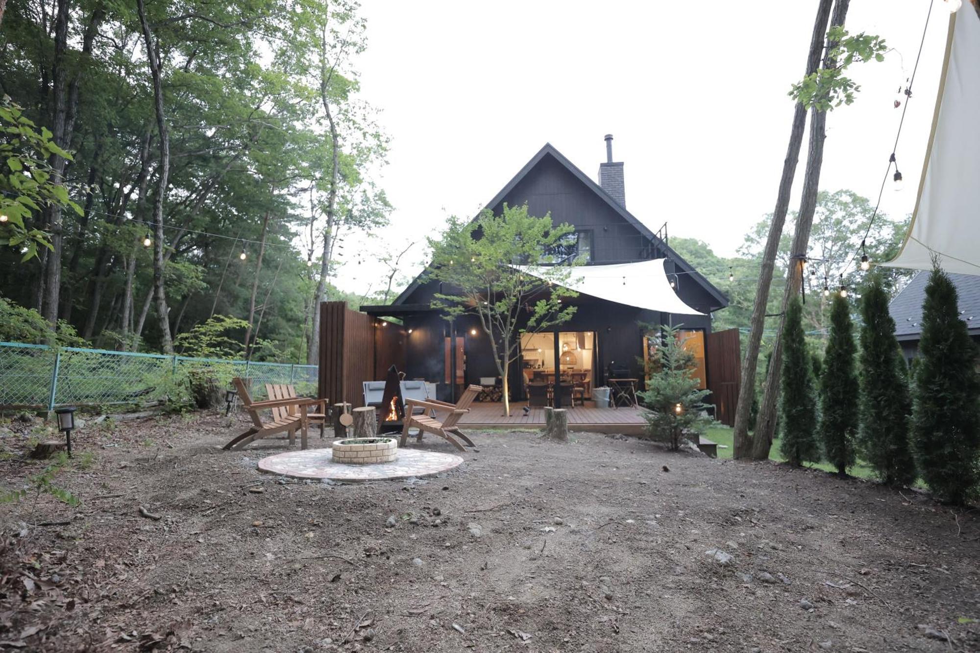 Sauna Forest Cabin 軽井沢 御代田　Mori-Asobi Oiwake Zewnętrze zdjęcie