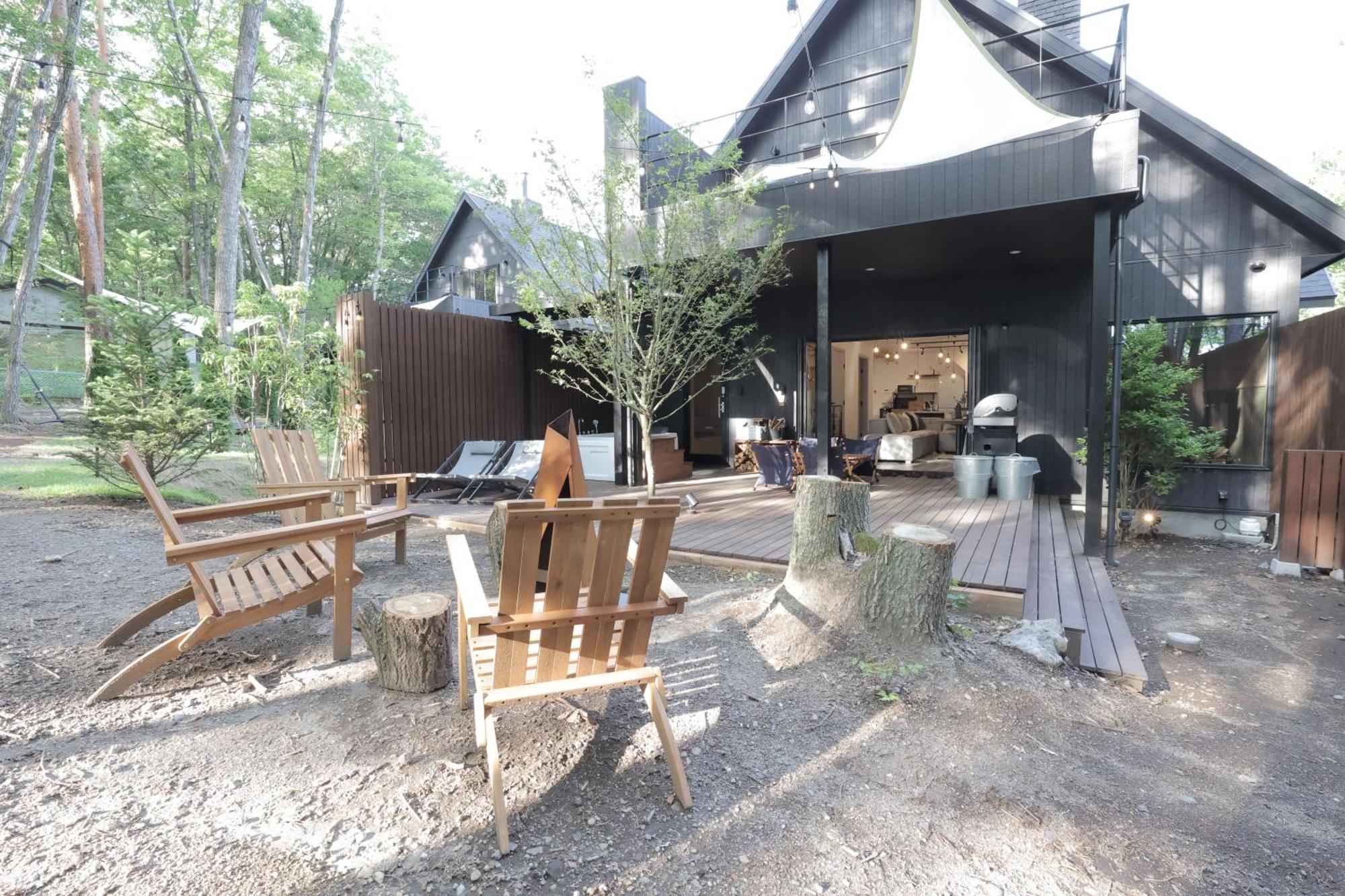 Sauna Forest Cabin 軽井沢 御代田　Mori-Asobi Oiwake Zewnętrze zdjęcie