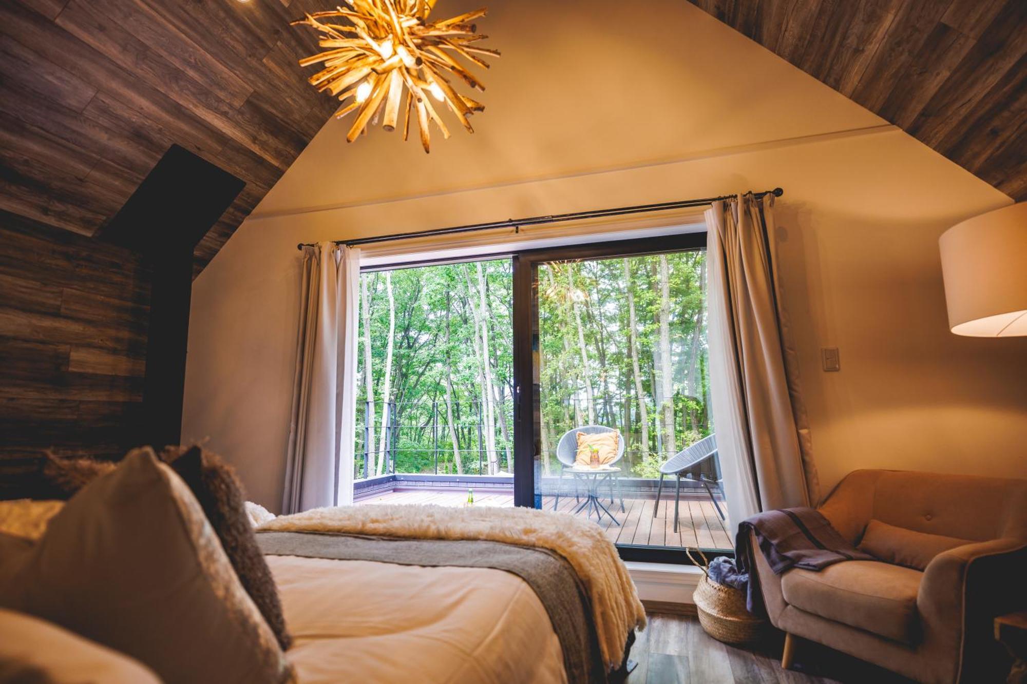 Sauna Forest Cabin 軽井沢 御代田　Mori-Asobi Oiwake Zewnętrze zdjęcie