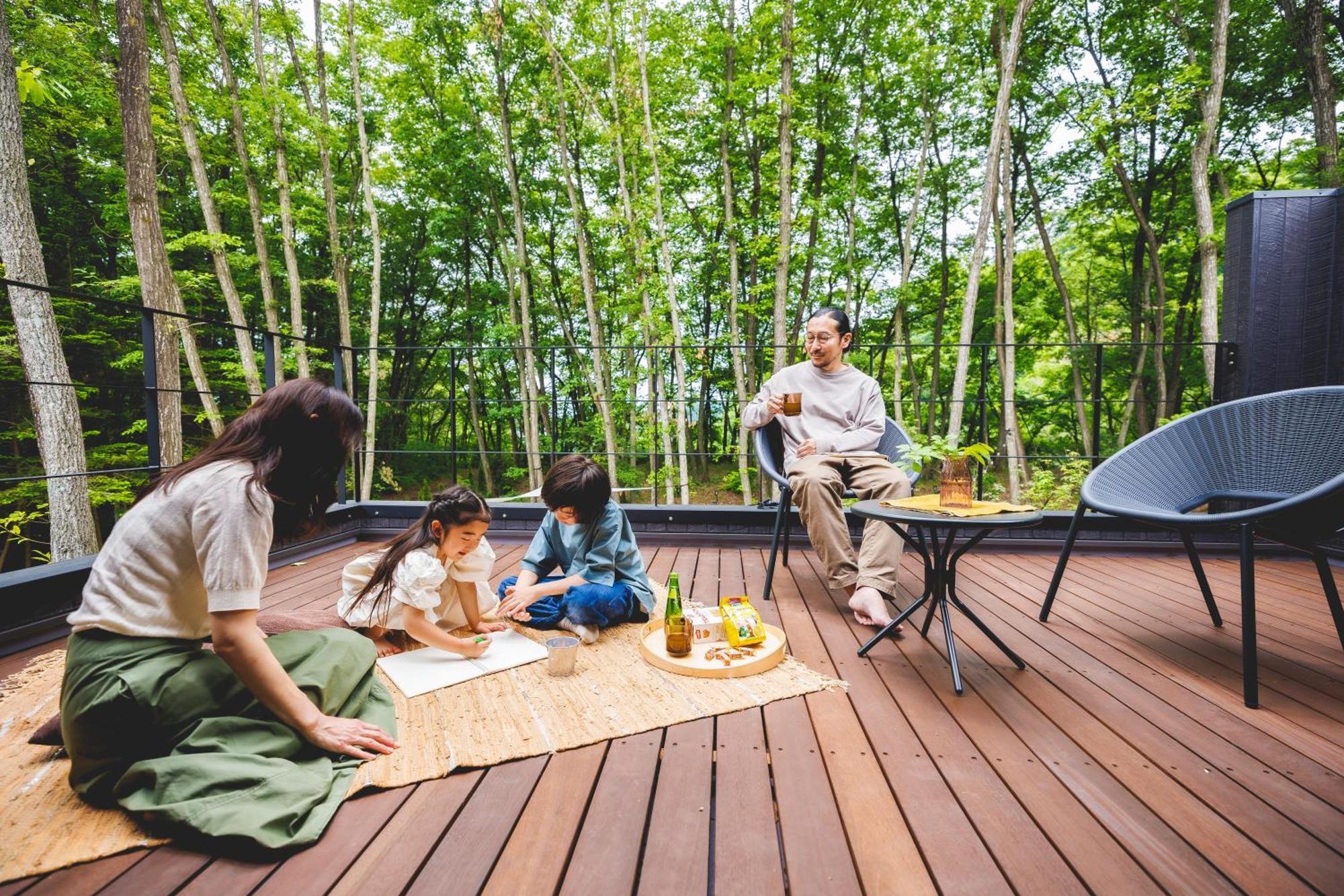 Sauna Forest Cabin 軽井沢 御代田　Mori-Asobi Oiwake Zewnętrze zdjęcie