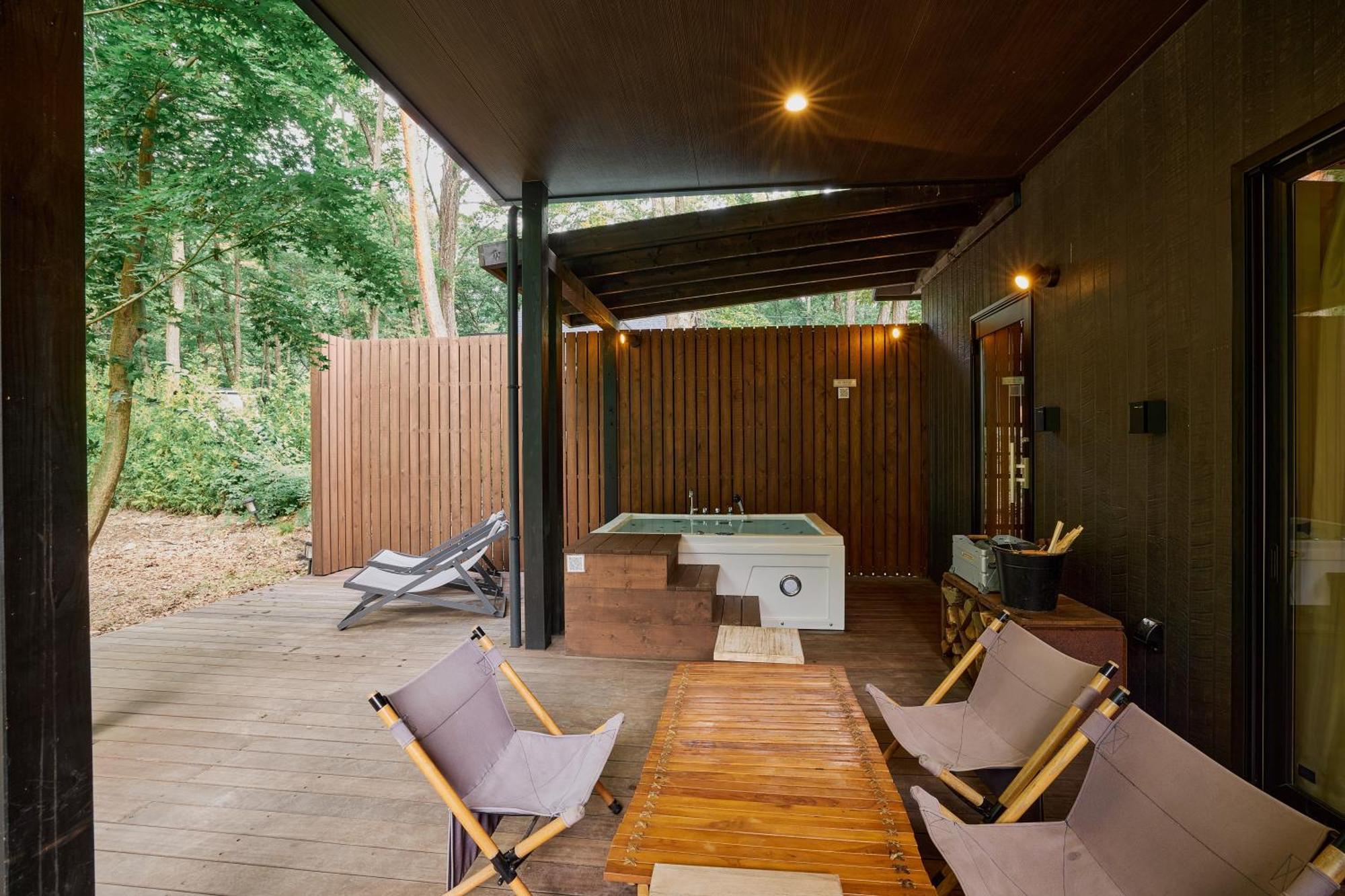 Sauna Forest Cabin 軽井沢 御代田　Mori-Asobi Oiwake Zewnętrze zdjęcie
