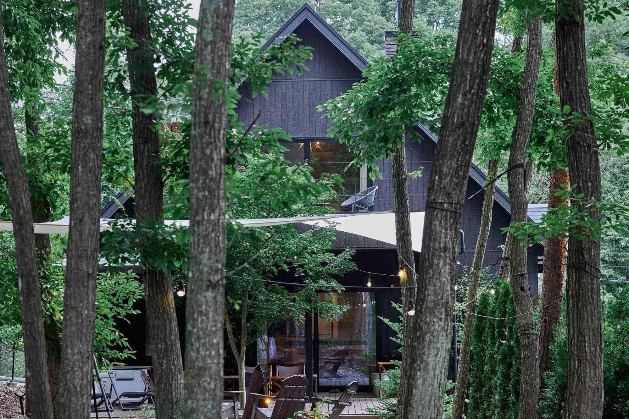 Sauna Forest Cabin 軽井沢 御代田　Mori-Asobi Oiwake Zewnętrze zdjęcie