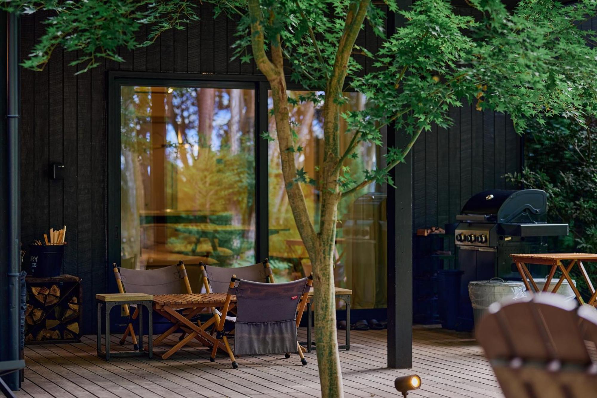 Sauna Forest Cabin 軽井沢 御代田　Mori-Asobi Oiwake Zewnętrze zdjęcie